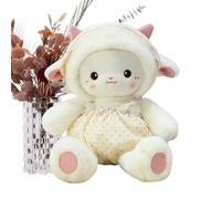 Générique Peluche Mouton - Compagnon Doux - Oreiller Moelleux pour | pour Filles Garçons Chambre Bébé Canapé Lit Voiture Salon Maison Heure du Coucher Anniversaire Fête