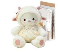 Générique Peluche Mouton,Douillet Coussin Câlin | Coussin Animalier Cartoon | pour Chambre Salon Bureau Canapé Lit Voiture Maison Anniversaire Fêtes Jeux Heure du Coucher Filles Garçons