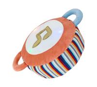 Générique Peluche Musicale,16 Chansons Peluche Sensorielle Douce | Forme Instrument de Musique Jouet en pour Enfant avec Éclairage et Mélodies,pour Garçons Dodo Jeu Voyage Chambre