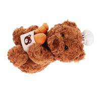 Générique Peluche Ours Chef Marron Doux et Confortable en Coton PP, Décoration Polyvalente Cuisine ou Salon, Adorable et Réaliste pour Boulangerie
