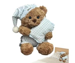Générique Peluche Ours,Doux Compagnon de Jeu | Jouet Réconfortant à Câliner | pour Enfant Garçon Fille Chambre Salle de Jeux Maison Heure du Coucher Anniversaire Déco Canapé Lit Voyage