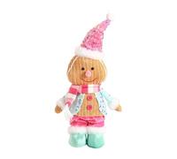 Générique Peluche Pain d'épices, 20 cm, Douce et Moelleuse, idéale pour Les Cadeau de Noël pour garçons et Filles. Idées de décoration pour la Maison, Chambre, Salle de Jeux, décoration Festive.