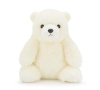 Générique Peluche Panda, Peluche Panda Ultra-Douce pour Le Soutien émotionnel et Le soulagement du Stress, Cadeau réaliste pour Adultes et Adolescents,45CM,Polar Bear