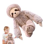 Générique Peluche Paresseux - Adorable Coussin en Peluche, Paresseux Tout Doux | Adorable Coussin Câlin pour, Décoration De Noël, Occasions Spéciales, Canapé, pour Un Anniversaire, L