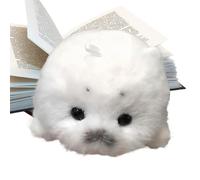 Générique Peluche Phoque Jouets,Petit Mignon Cartoon Doux à Collectionner,Jouet en Peluche Phoque Bourré - Cadeau pour Copine Enfant Fille Garçon Jeune Fils Famille Amis