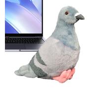 Générique Peluche Pigeon, Figurine De Colombe Et Simulation Jouet en Peluche Réaliste, Jouet Peluches À Collectionner, Décoration pour Nursery Et Salle De Jeu