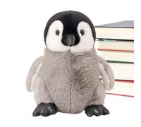 Générique Peluche Pingouin - Douce Et Mignonne,Modèle Réaliste de Pingouin | Cadeau pour Ados Adultes décoration Chambre étagère