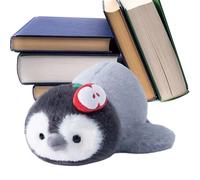 Générique Peluche Pingouin - Jouet Animal en Peluche Coussin Mignon | Jouet Pingouin Allongé Adorable - pour Les Les Filles Les Garçons Canapé Lit Maison Chambre D'Voiture Anniversaire