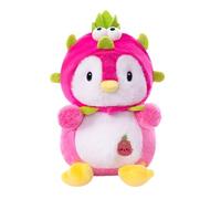 Générique Peluche Pingouin,Pingouin Fruit Cartoon Peluche | s Réconfortantes | pour Adolescents Adultes Temps de Jeu Heure du Coucher Salon Bureau Canapé Lit Chambre d'enfant Voyage Anniversaire