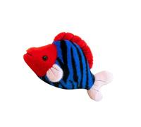 Générique Peluche Poisson Coussin Décoratif Dessin Animé Mignon Et Apaisant