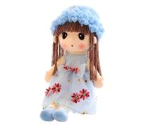Générique Peluche, Poupee Douce, Compagnon de Sommeil Mignon pour Petite Fille Decoration Chambre Canape Anniversaire Noel
