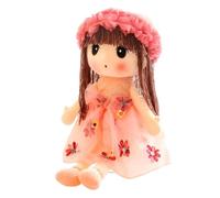 Générique Peluche | Poupee Douce,Compagnon de Sommeil Mignon pour Petite Fille Decoration Chambre Canape Anniversaire Noel