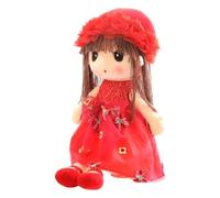 Générique Peluche,Poupee Douce - Compagnon de Sommeil Mignon pour Petite Fille Decoration Chambre Canape Anniversaire Noel