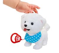 Générique Peluche pour Chien Qui Parle et remue la Queue - Chiot Qui Marche électronique, Peluche Mignonne de 23 cm avec des Sons d'aboiements et de Chants, Tissu Doux avec Une qualité Durable, Jouet