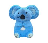 Générique Peluche Qui Respire pour Adulte, Koala/Lapin/Bœuf Peluche Lumineuse avec Musique et Lumière Douce sur Le Ventre, Compagnon de Sommeil Idéal pour Soulager l'Anxiété (Koala-B, One Size)