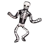 Générique Peluche Squelette Halloween - Oreiller Décoratif Crâne Réaliste Style Gothique,Décoration Fête Maison Coussin Crâne pour Canapé Lit | Salon Chambre Bureau Canapé Lit