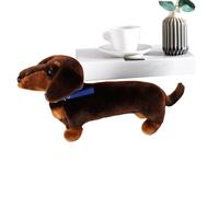 Générique Peluche Teckel | Jouet en Peluche Chien Doux avec Coussin à Câliner - Animal de Compagnie pour Le Coucher - pour, Adultes, Chambre, Maison, Canapé, Lit, Salle De Jeu, Voiture,