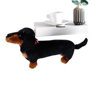 Générique Peluche Teckel | Jouet en Peluche Chien Doux avec Coussin à Câliner | Animale en Compagnon de Jeu,pour Chambre d'enfant Maison Bureau Canapé Lit Salle de Jeu Voiture Anniversaire Fêtes