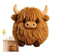 Générique Peluche Vache | Coussin Animal Rembourré Doux Et Mignon | Peluche Vache Décoration D'Intérieur | pour, Filles Et Femmes, Étagère, Anniversaire, Classe, Récompenses, Accessoire