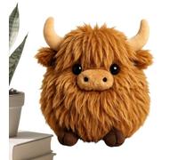 Générique Peluche Vache | Coussin Animal Rembourré Doux Et Mignon | Peluche Vache Décoration D'Intérieur | pour, Filles Et Femmes, Étagère, Anniversaire, Classe, Récompenses, Accessoire