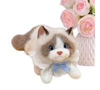 Générique Peluches - 45cm Peluches Chat | Peluc?e lestée - Animaux en Peluche Mignons, Petits Jouets en Peluche pour, décoration de Cadeaux de fête en Classe, à l'école
