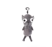 Générique Peluches Petit Chien en Peluche Jouet Chiot Pet Noir Couleur Kawaii Réaliste Chihuahua Porte-clés Pendentif