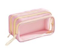 Générique Pen Case, Large Zipper Pencil Pouch, Multiple Compartments, Aesthetic Stationery Organizer for Kids, Teens, Students, Boys, Girls, Men, Women, College, School Use, 8.86x4.72x2.76 inches