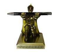 Générique Pen Holder Knight - Medieval Tabletop Decorations, Desk Decor Ornament | For Office Home Sschool Classroom Writers Authors Teachers Study Bookshelf Nightstand Bedside And Others