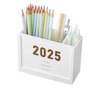 Générique Pen Holder - Pen Organiser | Stationary Holder | Art Supply Storage Box caaddy for Home Office Supplies Desktop Tidying and Stationary Storage Desk Tidy Makeup Storages 2025 Calendar