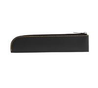 Générique Pen Pouch, Pencil Case Pouch, Portable Leather Organizer, Large Capacity Design with Fashion Zipper Case, Ideal for School Supplies and Stationery Storage, 7.87x1.57x0.39 inches