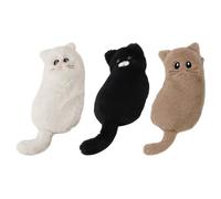 Générique Pencil Case - 10.24 inch Cute Cat Shape Plush Organizer | Cartoon Aesthetic Pen Holder for Teen Girls, Boys, Classroom, College, Office, Travel, and Crayon Storage