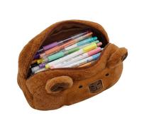 Générique Pencil Case,Capybara Stationery Box with Zipper - Soft Pen Pouch,for Kids Students School Supplies Stationery Storage College