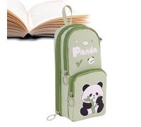 Générique Pencil Case - Large Capacity Cute Oxford Bag | Capybara Panda | Oxford cloth construction for durability. Spacious 21cm design. Cute capybara and panda . Perfect for school, office,