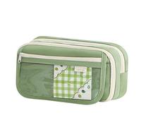 Générique Pencil Case Organizer, Large Capacity Stationery Storage Pouch, Adorable Pen Bag for Pencils, Pens, Erasers, Notes, Scissors, Rulers, and School Supplies