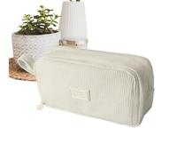 Générique Pencil Case Pouch, 11.02x4.33x1.57 Inches Multi-Compartment Large Capacity Bag,Soft Pencil Pouch Pen Organizer | For Marker Makeup Students Teachers Home Office College High School Supplies