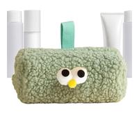 Générique Pencil Case Pouch - 18cm Large Capacity Cute Cartoon Plush Sheep Organizer Funny Makeup Organizer Soft Student Stationery Bag | Cosmetic Toiletry Storage For Home School Classroom