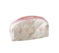 Générique Pencil Case, Stationery Bag, Bow Design Zipper Closure Compact Shape Stylish Organizer Lightweight Feel, Toiletry Makeup Pouch for College, Student 7.87x3.15x3.15 inches