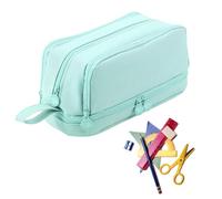 Générique Pencil Pouch Big, Trousse de Rangement Fournitures Scolaires Bureau, Organisateur Fournitures Scolaire pour Gomme Règle Marqueur Notes Autocollantes Bureau École Étudiant Anniversaire