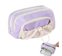 Générique Pencil Pouch Cute, Pencil Holder Bag, Drawstring Pen Bag, Space Saving Waterproof Large Capacity Stationery Storage Organizer for Student Boys Teen Girls School Travel