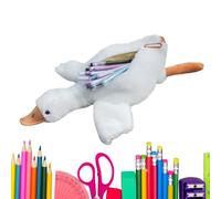 Générique Pencil Pouch Cute, Plush Animal Large Pencil Case, Pen Holder Storage Organizer, Stationery Supplies for Classroom, Home, College, Work, Kids, Teens, Adults, School, 14.96x10.24 inches
