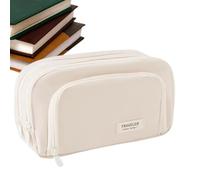 Générique Pencil Pouch - Zipper Pencil Case & School Stationery Organizer for Student, Teacher, College | Backpack Essential for Travel, Birthday, Christmas, Kindergarten & Daily Use