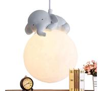 Générique Pendants Lumières - Chambre d'animaux, lustre au chevet, petit luminaire | LACTES DE BOULLES BLANCES, PRENDANT 3D LUMIÈRE, LIGNE DES POUR LA CHAMBRE NURSER