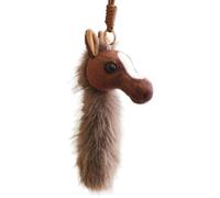 Générique Pendentif Animal décoratif tête de Cheval en Peluche, Article Suspendu pour décorer l ' Espace et Ornement d ' Anniversaire pour Moments spéciaux