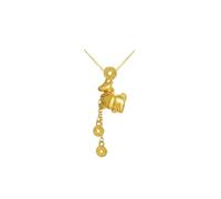 Générique Pendentif collier « Devenir riche vite » cadeau de chaînes du zodiaque pour petite amie, épouse, maman ou unisexe pour les fêtes