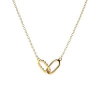 Générique Pendentif double trombone en or pour femmes