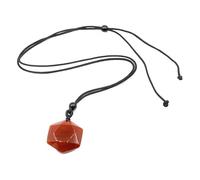 Générique Pendentif étoile à Six branches en améthyste verte naturelle, collier de pierres précieuses semi-précieuses à faire soi-même, bijoux(Strawberrycrystal)