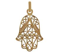 Générique Pendentif Main de Fatma Plaqué Or 750/000 - Neuf - idée Cadeau Anniversaire