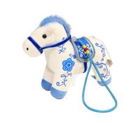 Générique Pendentif Mascotte Cheval Chinois,Bleu Et Blanc Objets De Collection Doux - Jouets Cheval pour Tout-Petits,pour Garçons Filles Adolescents Hommes Femmes Fils Fille Famille Amis