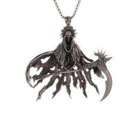 Générique Pendentif mortel gothique vintage Collier de diable de diable Punk Punk Rock Bijoux Halloween