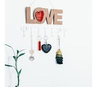 Générique Pendentif Porte-Clés Arbre de Vie en Améthyste Naturelle Décor Suspendu pour Voiture Accessoire Décoratif Intérieur Bijou Amulette en Pierre Violette Présent Symbolique